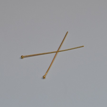 Head Pin with a Single Ball Tip