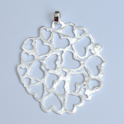 Pendant with Heart Cutout