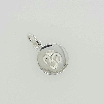 Round Charm with Om