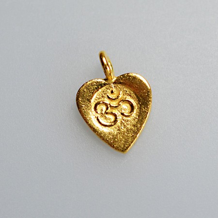 Heart with Om Charm